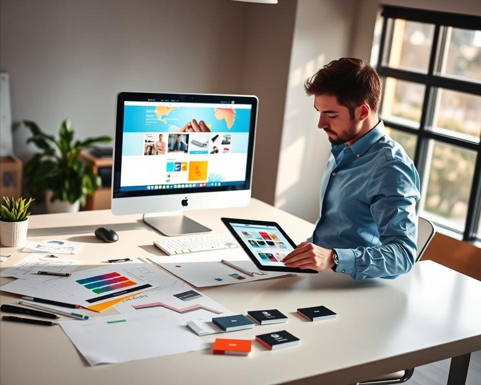 Hoe ondersteunt webdesign je merkidentiteit?