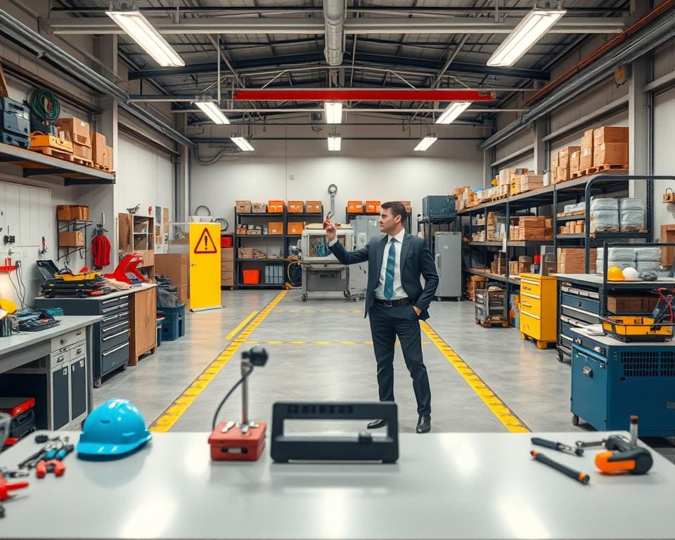 Hoe ontwerp je een veilige werkplaatsinrichting?