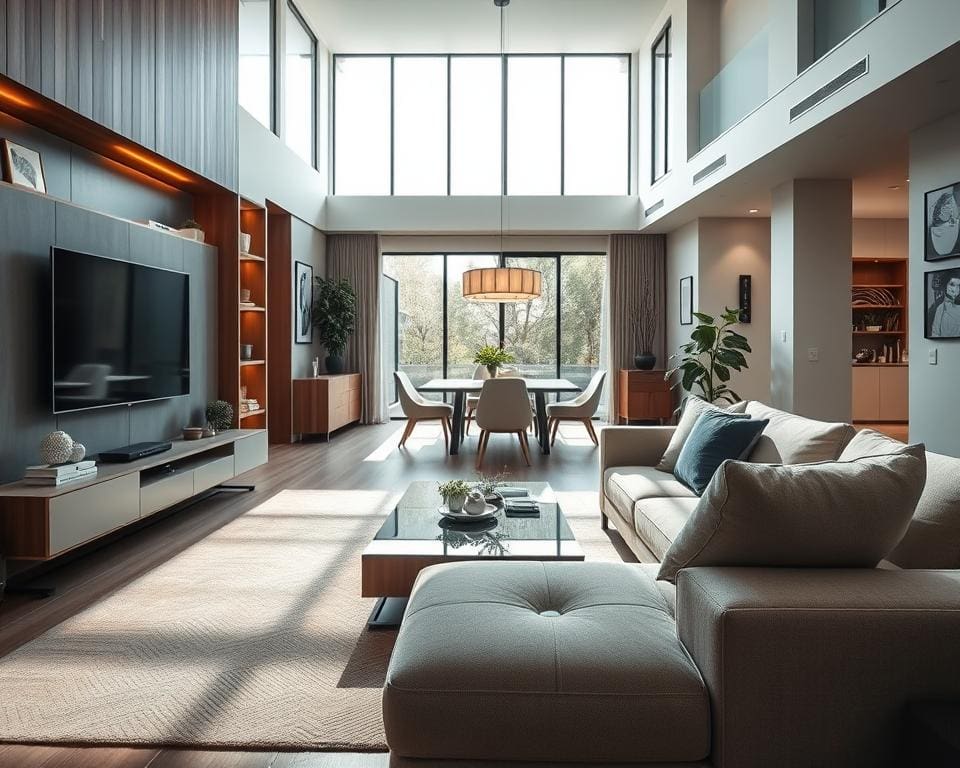 Hoe richt je een moderne woning slim in?