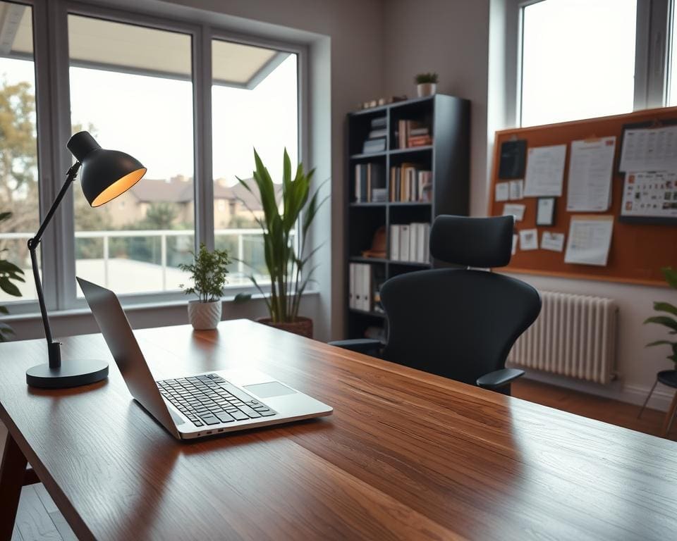 Hoe richt je een thuiskantoor overzichtelijk in?