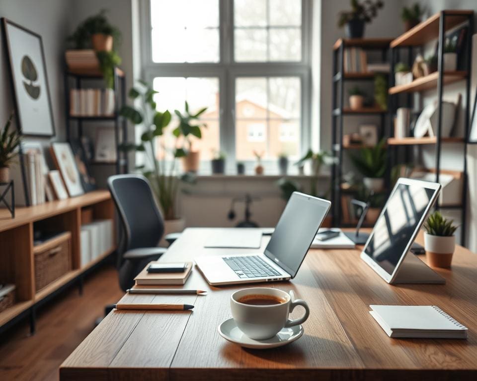 Hoe richt je een thuiswerkplek slim in?