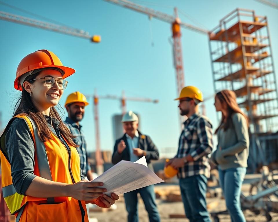 Hoe start je een loopbaan in de bouwsector?