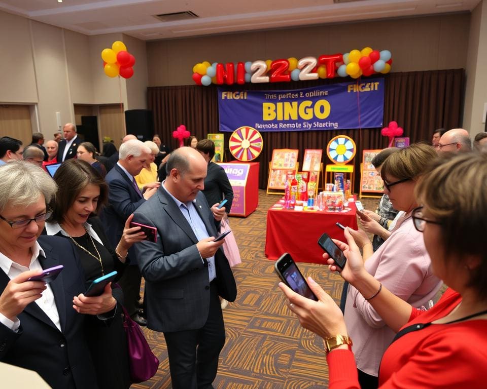 Hoe werkt bingo op locatie via Quizzzit precies?