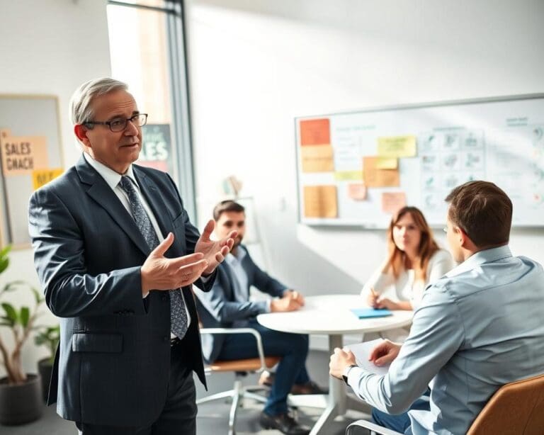 Hoe werkt een salescoach aan prestaties?