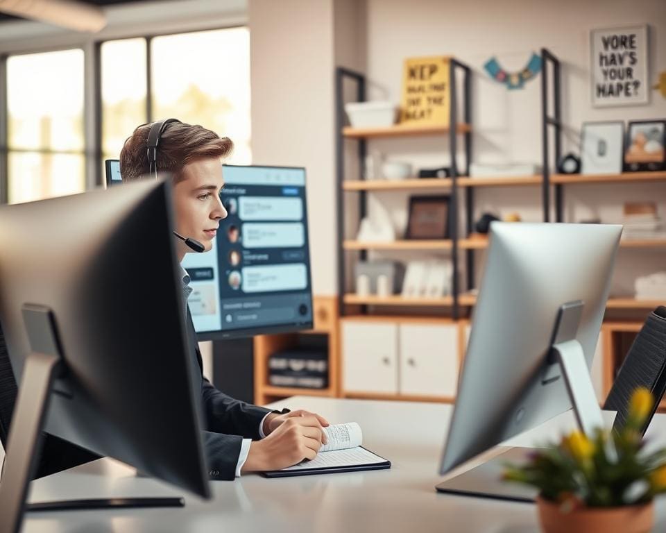 Hoe ziet het werk van een klantenservicemedewerker eruit?