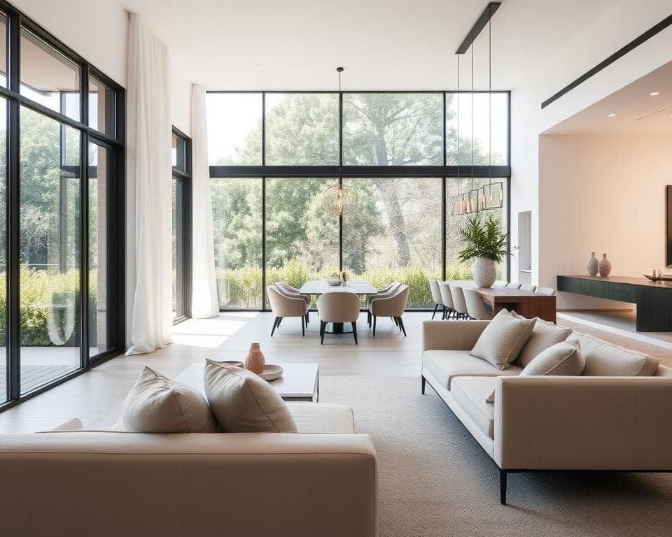 Waarom voelt een open woonkamer zo ruim?