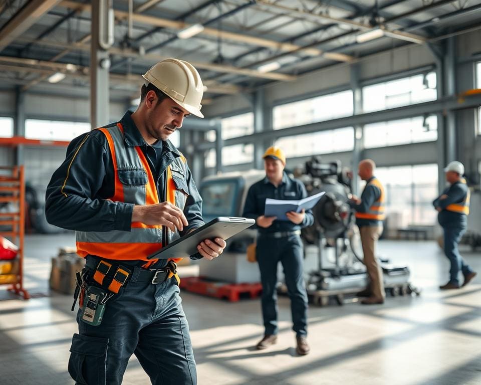 Wat doet een installatiemonteur op locatie?