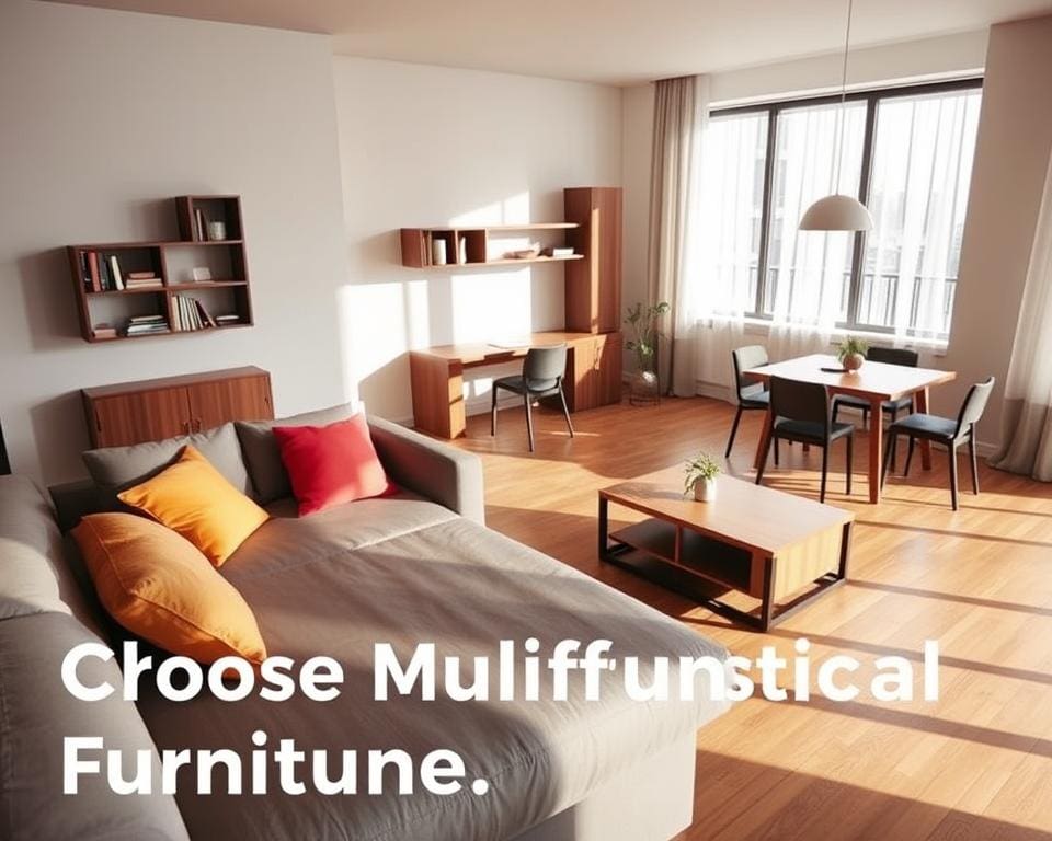 Wat helpt bij het kiezen van multifunctionele meubels?