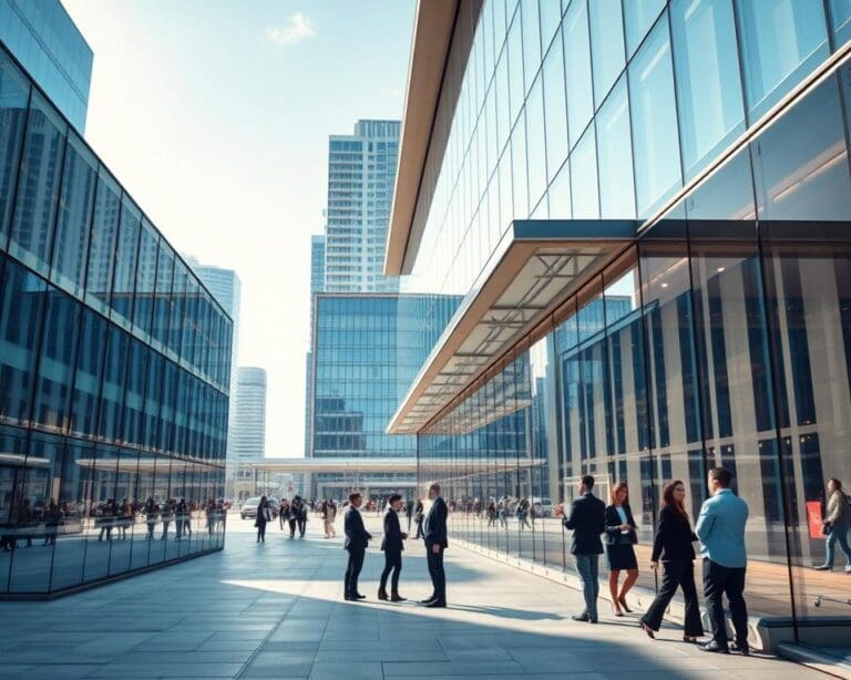 Wat maakt glas-aluminium combinaties populair in utiliteit?