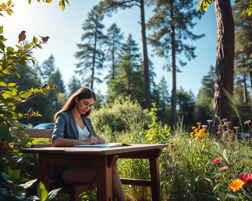 Wat maakt werken in de natuur zo inspirerend?