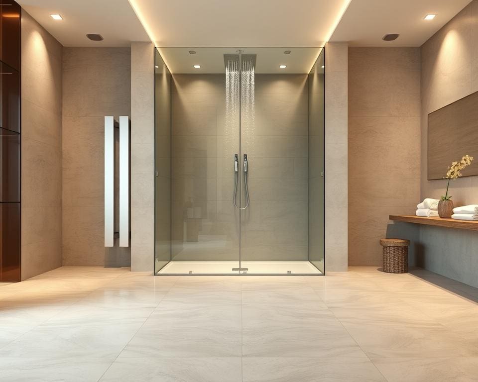 Welke douchewand past bij een inloopdouche?