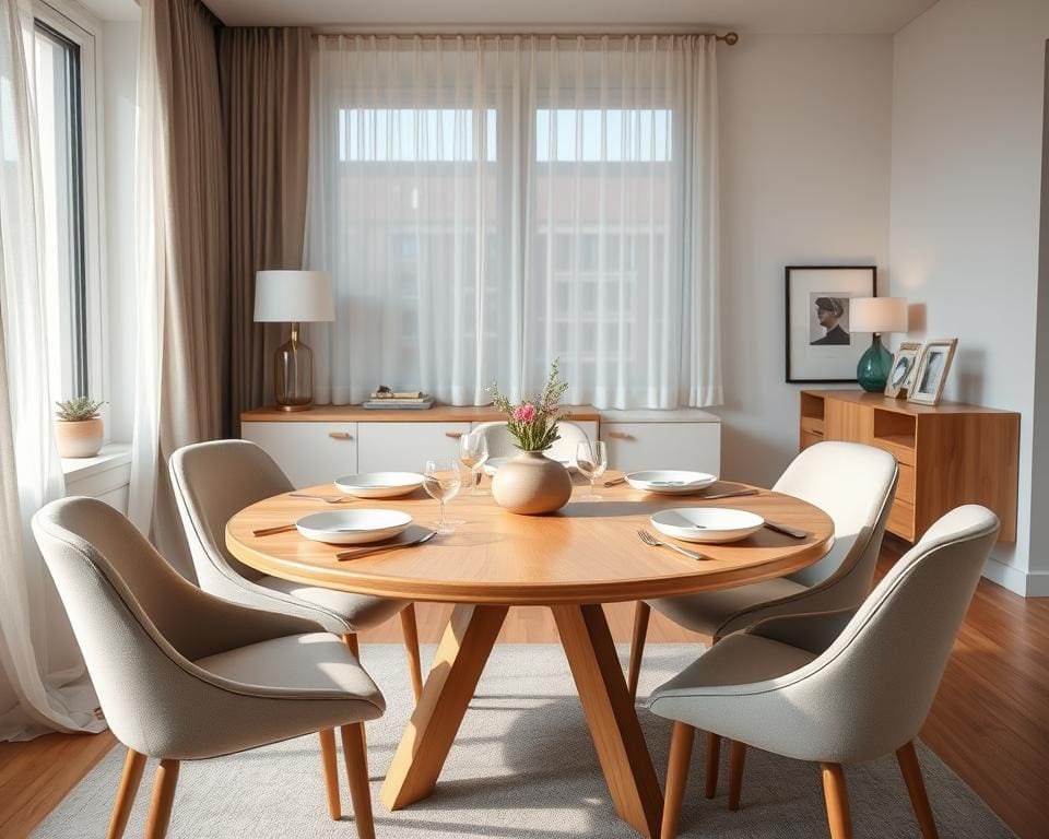 Welke eettafel past goed in een appartement?