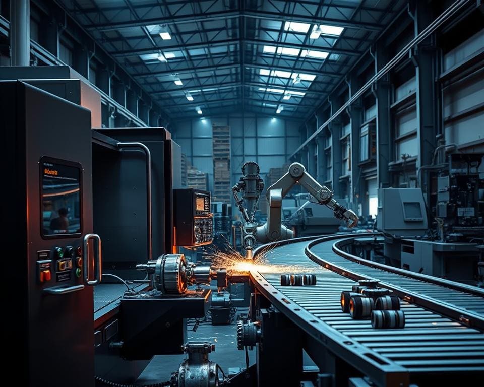 Welke machines ondersteunen industriële productie?