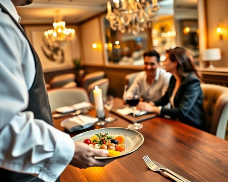 Hoe beïnvloedt service de eetervaring?