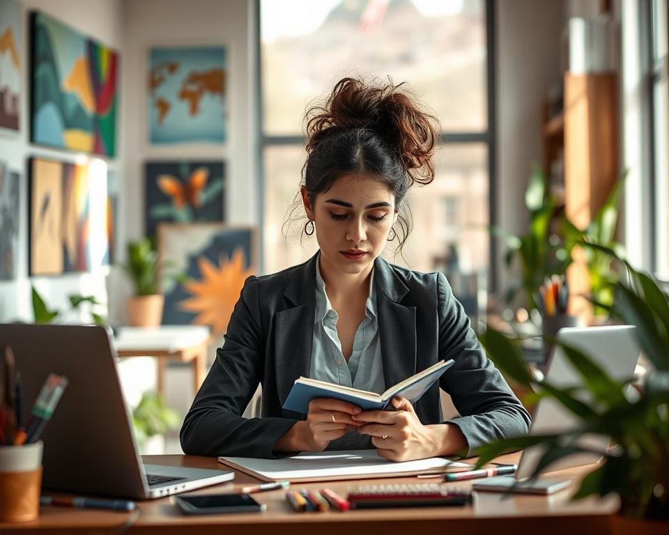 Hoe blijf je gefocust tijdens creatieve taken?