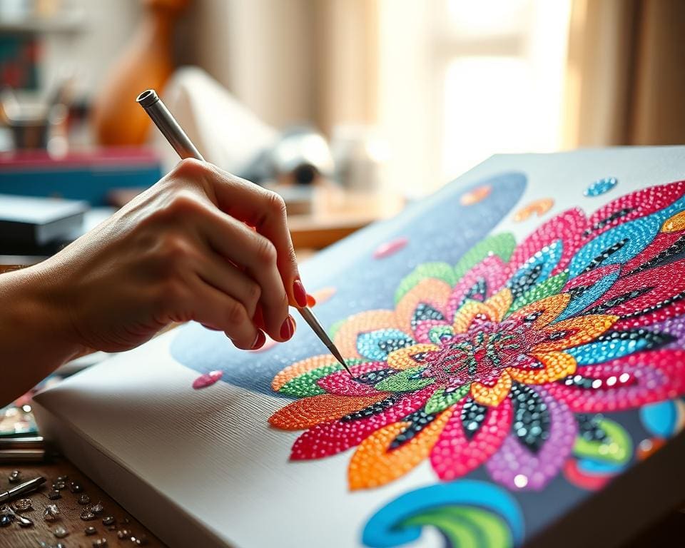 Hoe maak je een gedetailleerde foto diamond painting?