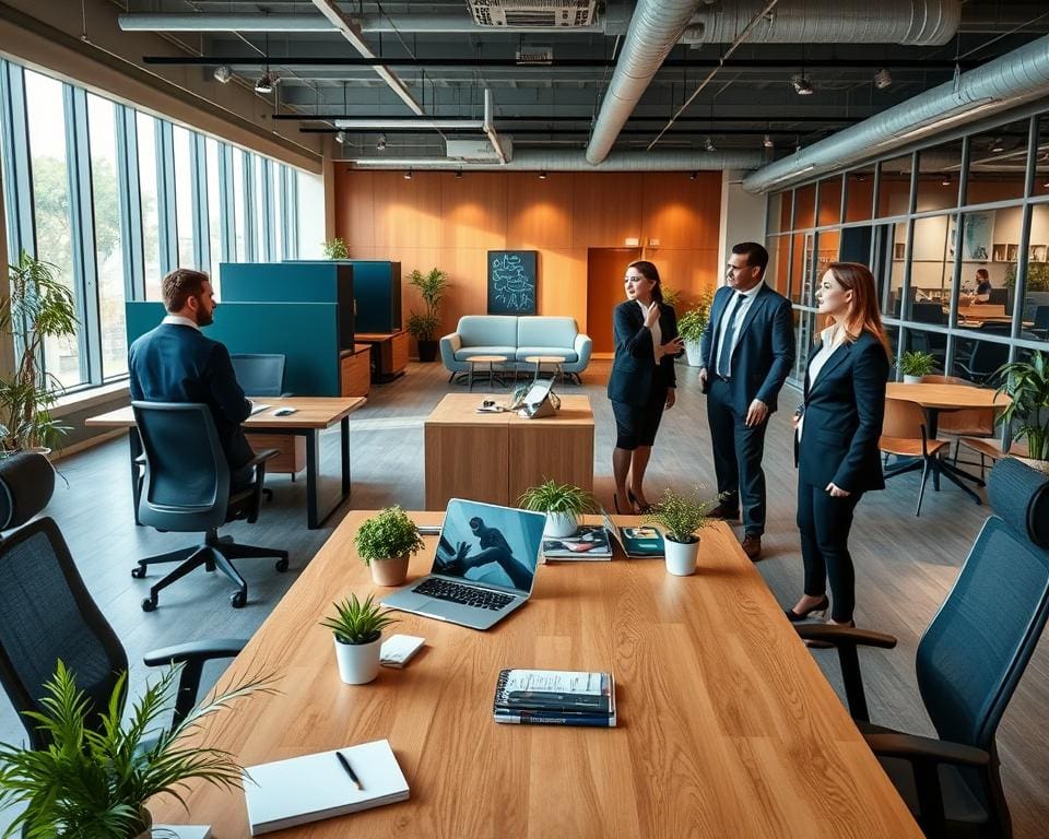 Kantoorinrichting voor hybride werken