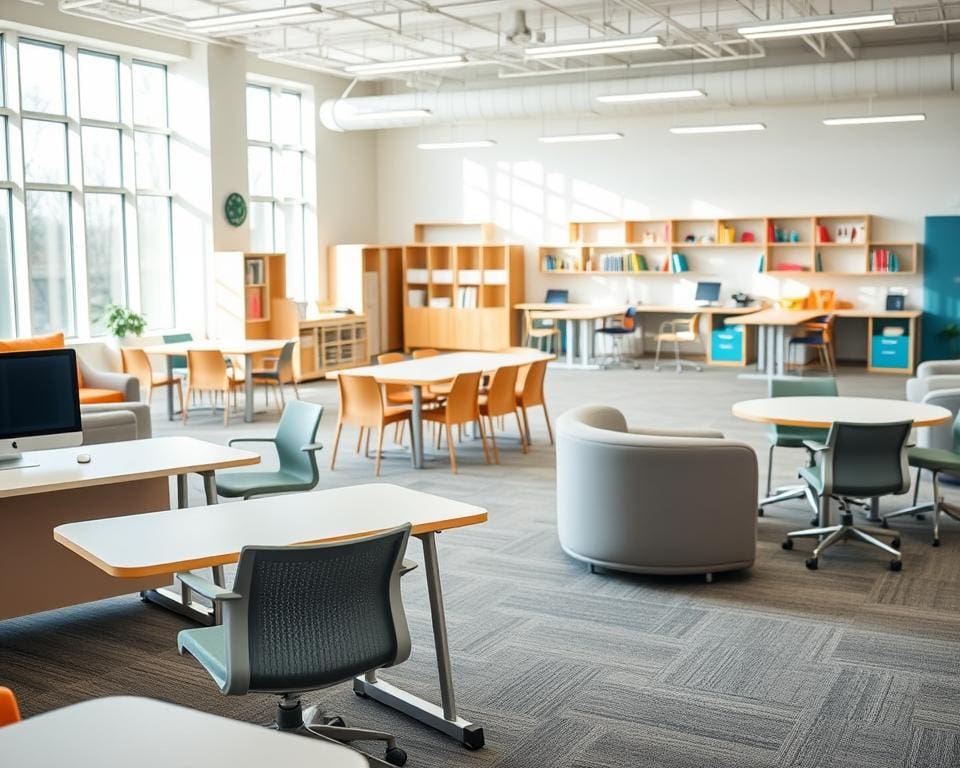 Meubilair voor zorg en onderwijs