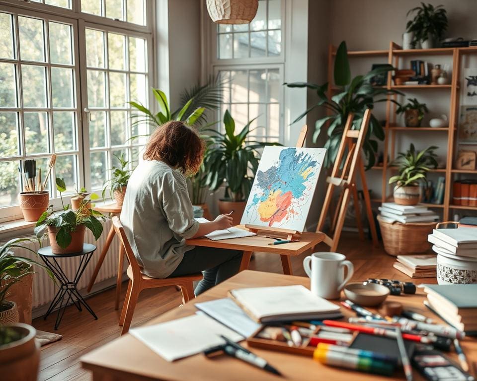 Wat maakt creatief bezig zijn zo rustgevend?