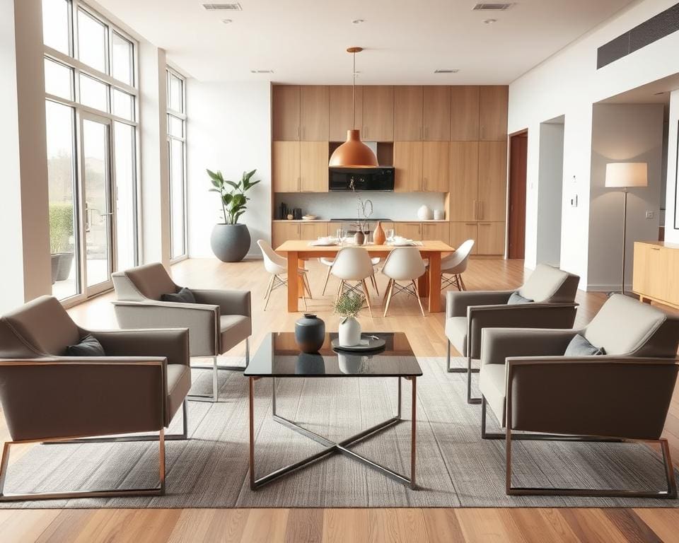 Woonmeubels in moderne stijl