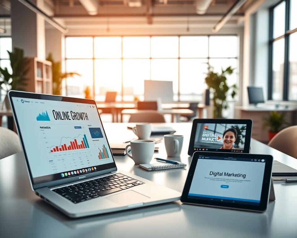 Digitale tools voor online groei