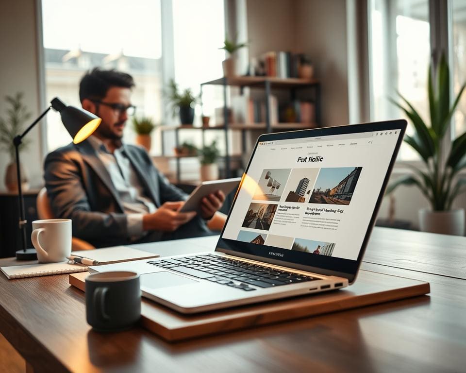 Hoe maak je een online portfolio?