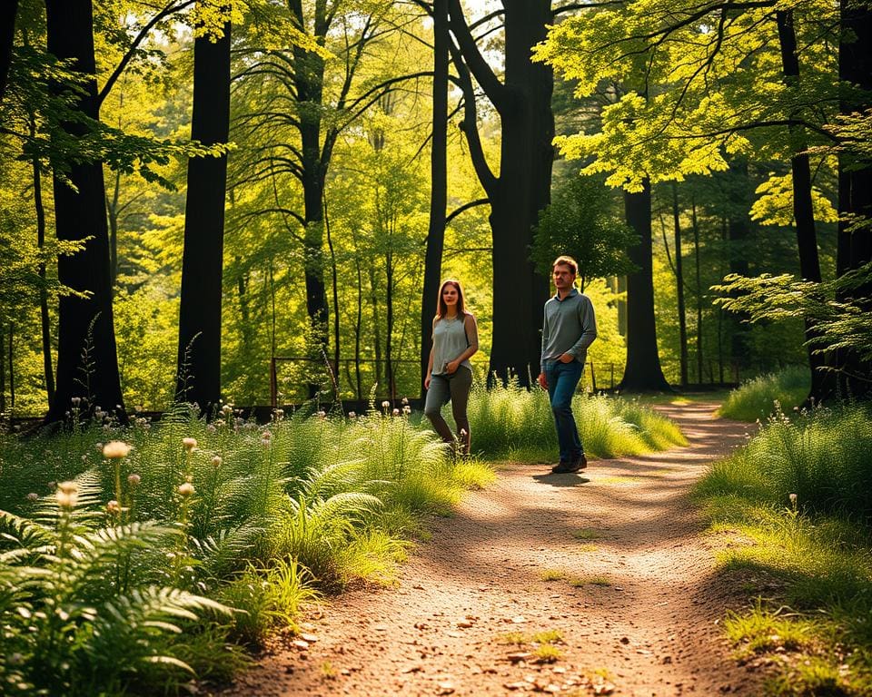 Wandelingen in de natuur voor mentale rust