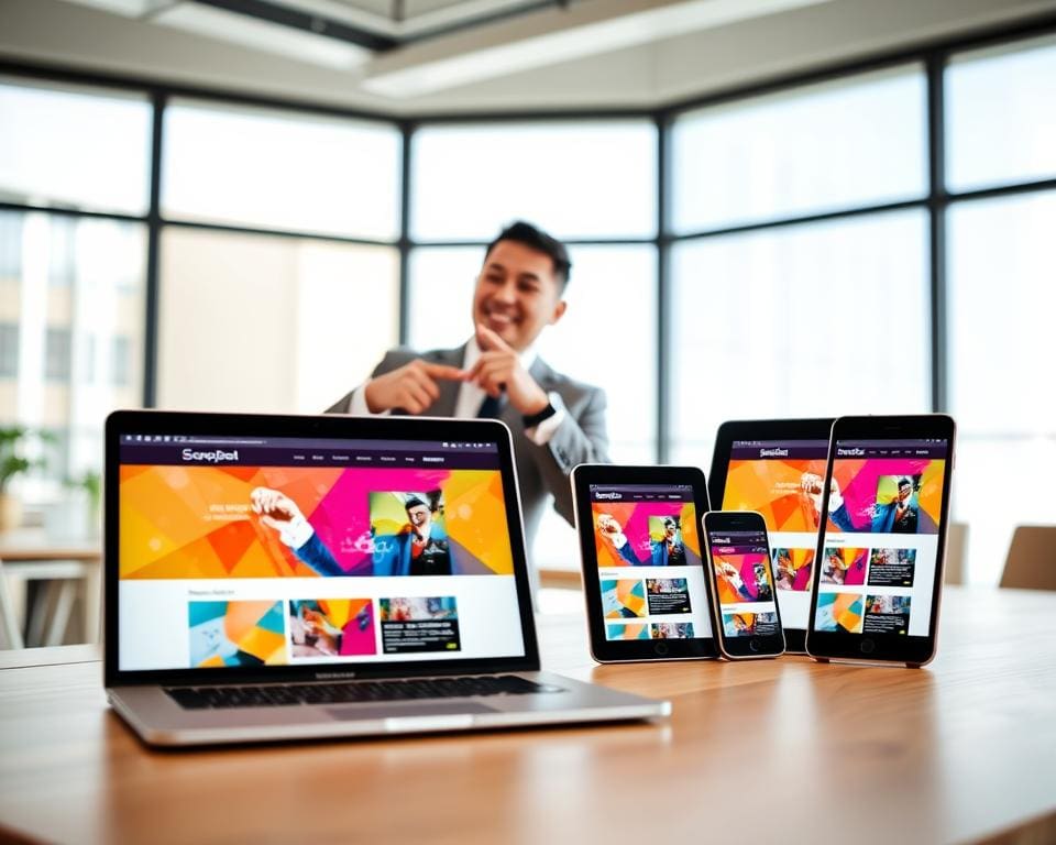 Wat is een responsive website?