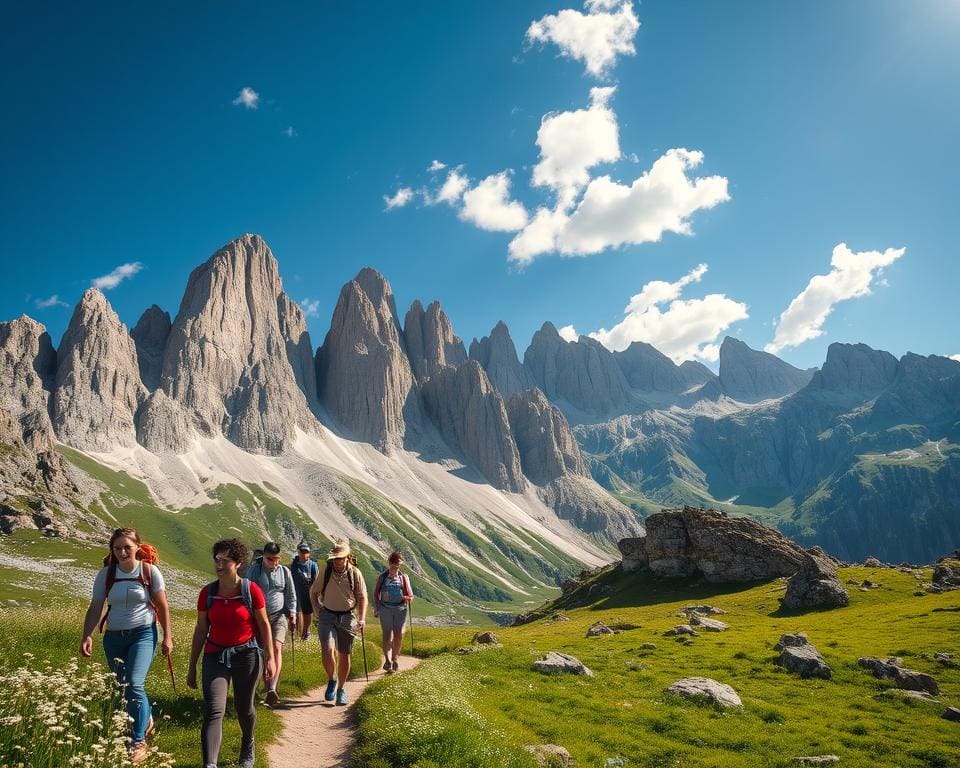 Wat maakt de Dolomieten geschikt voor wandelaars?