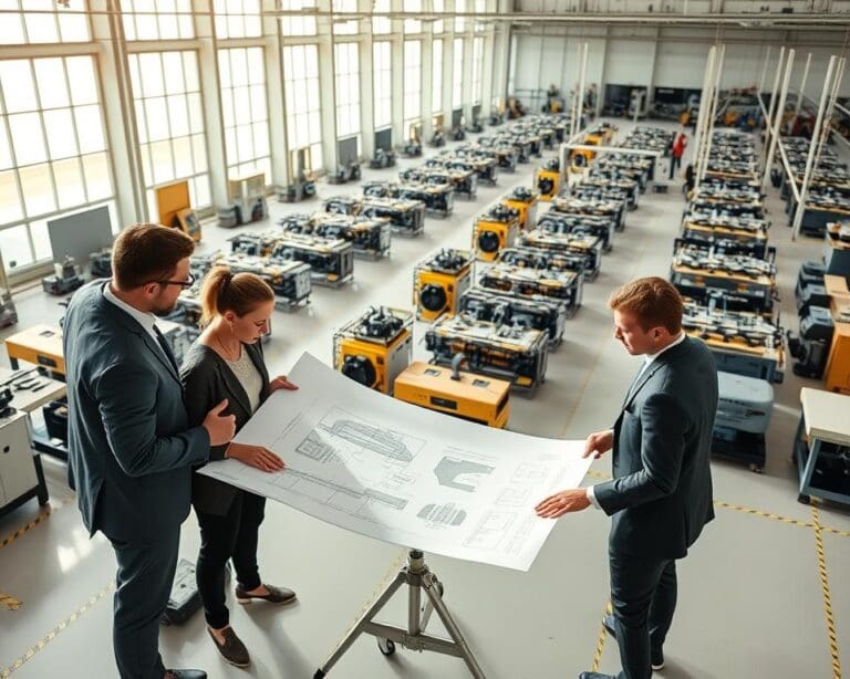 Wat maakt werken in een productiebedrijf gestructureerd?