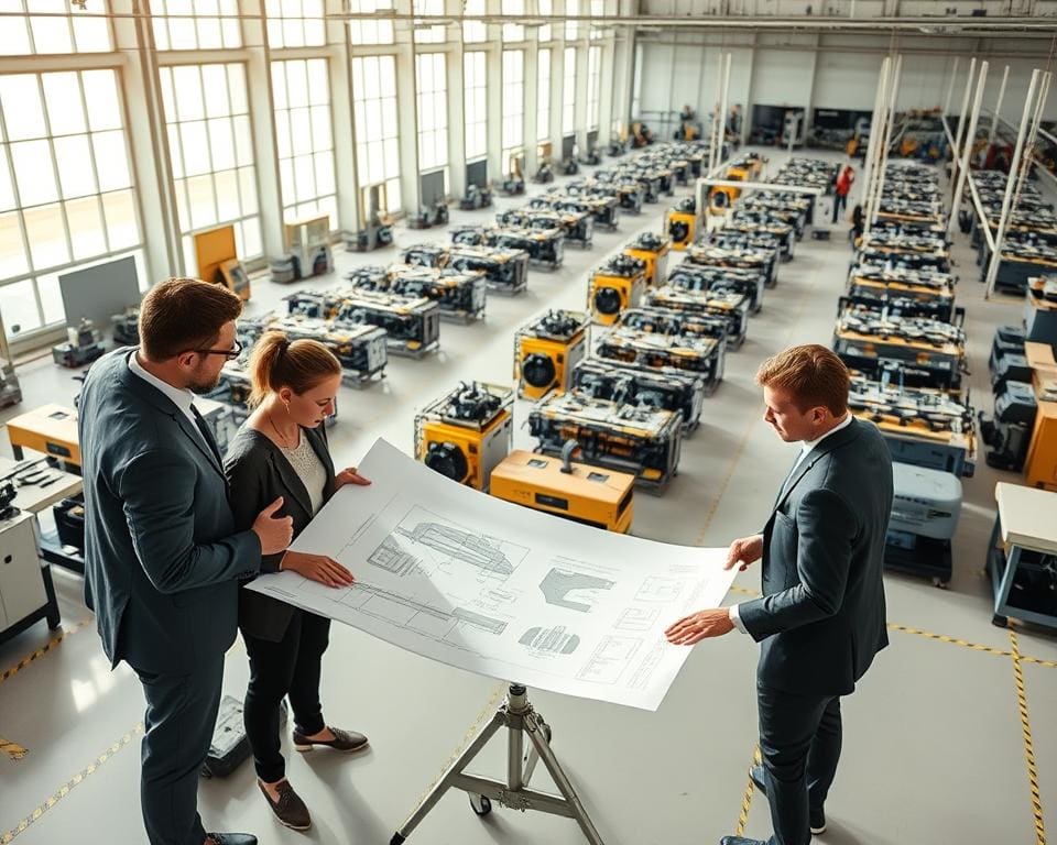 Wat maakt werken in een productiebedrijf gestructureerd?