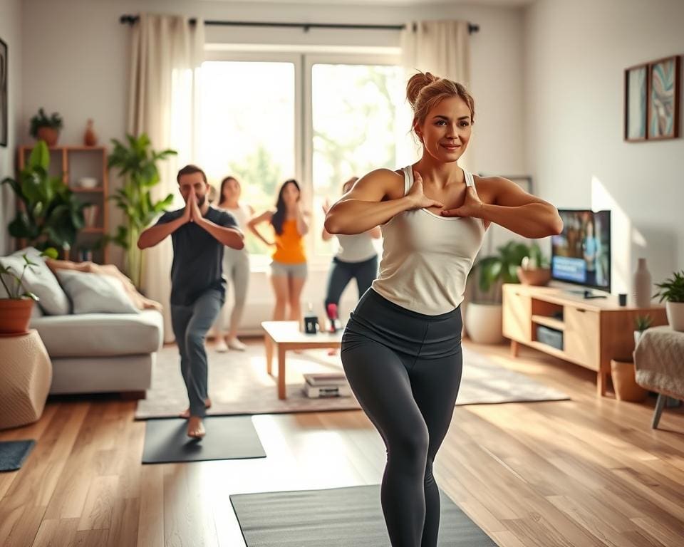 Wat zijn makkelijke workouts voor thuis?