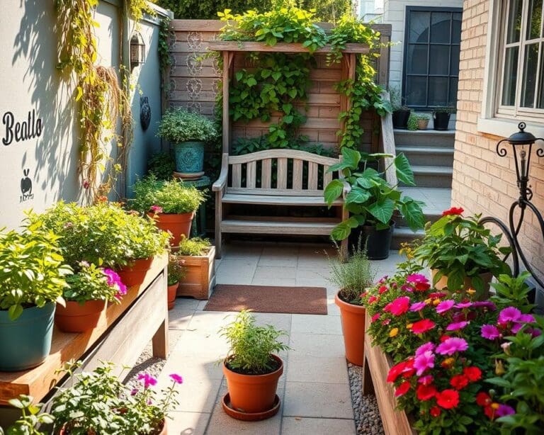 Hoe richt je een kleine tuin slim in?