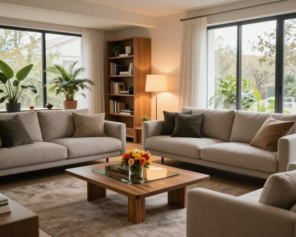 Hoe richt je een woonkamer in die zowel stijlvol als praktisch is?