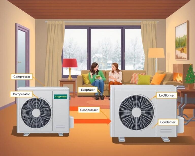 Hoe werkt een warmtepomp in huis?