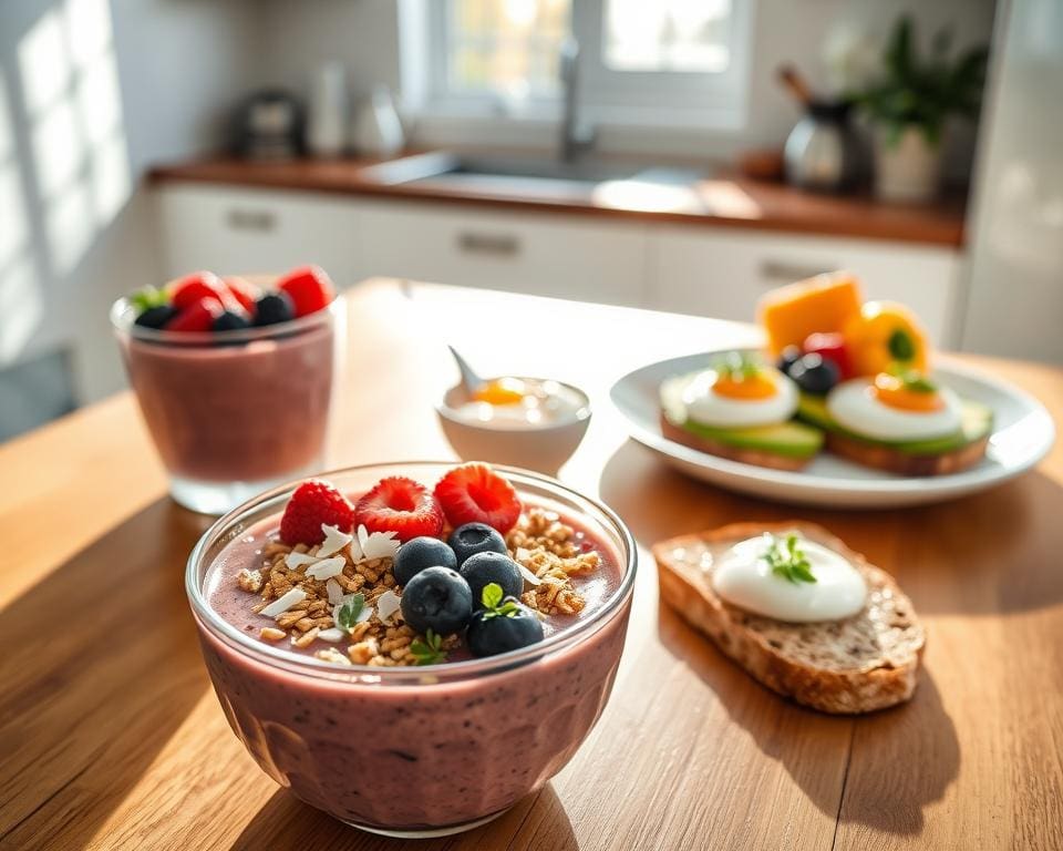 Wat zijn gezonde ontbijtideeën?