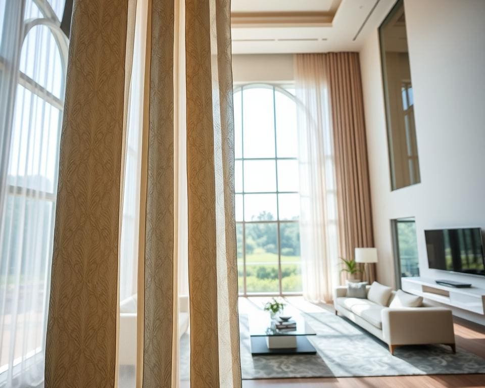 Welke gordijnen passen bij hoge ramen?
