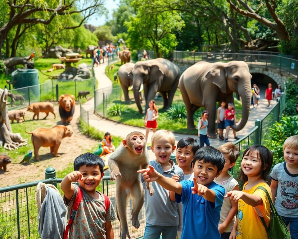 Welke dierentuinen zijn leuk voor een dagje uit?