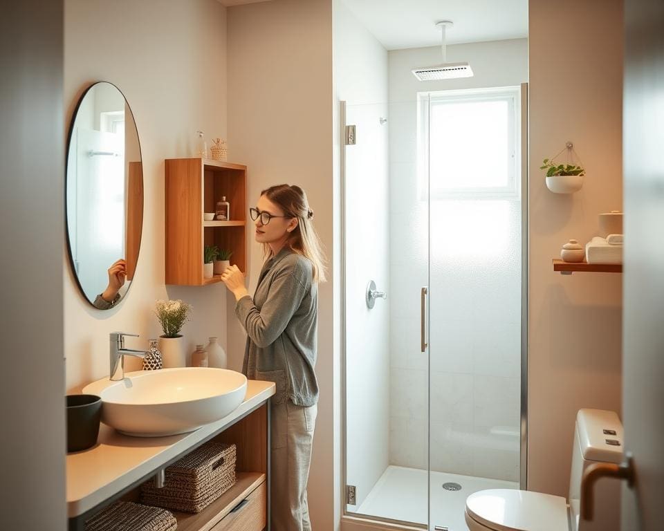 kleine badkamer oplossingen