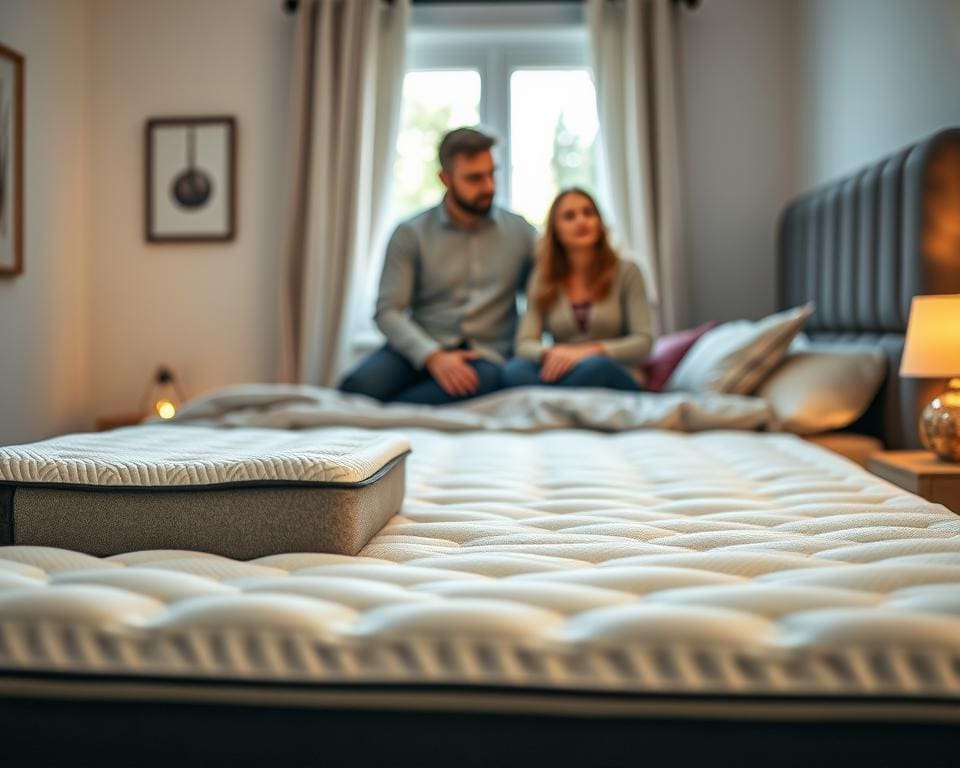 matras kiezen slaap