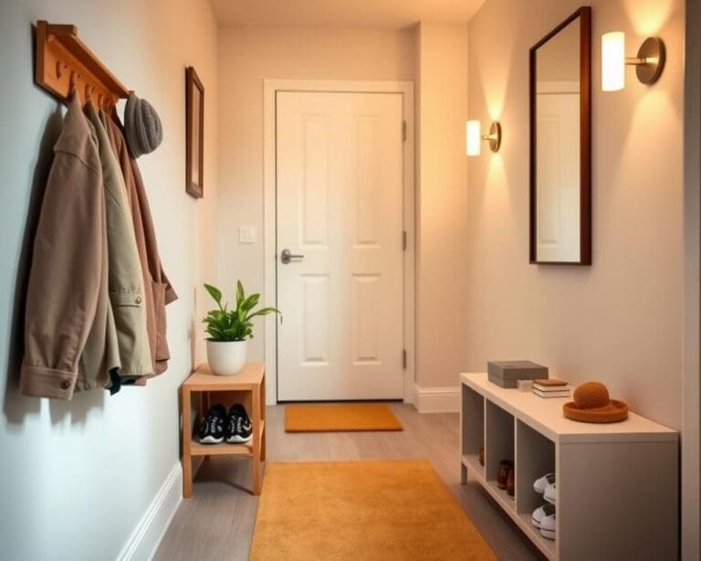 smalle hal inrichten