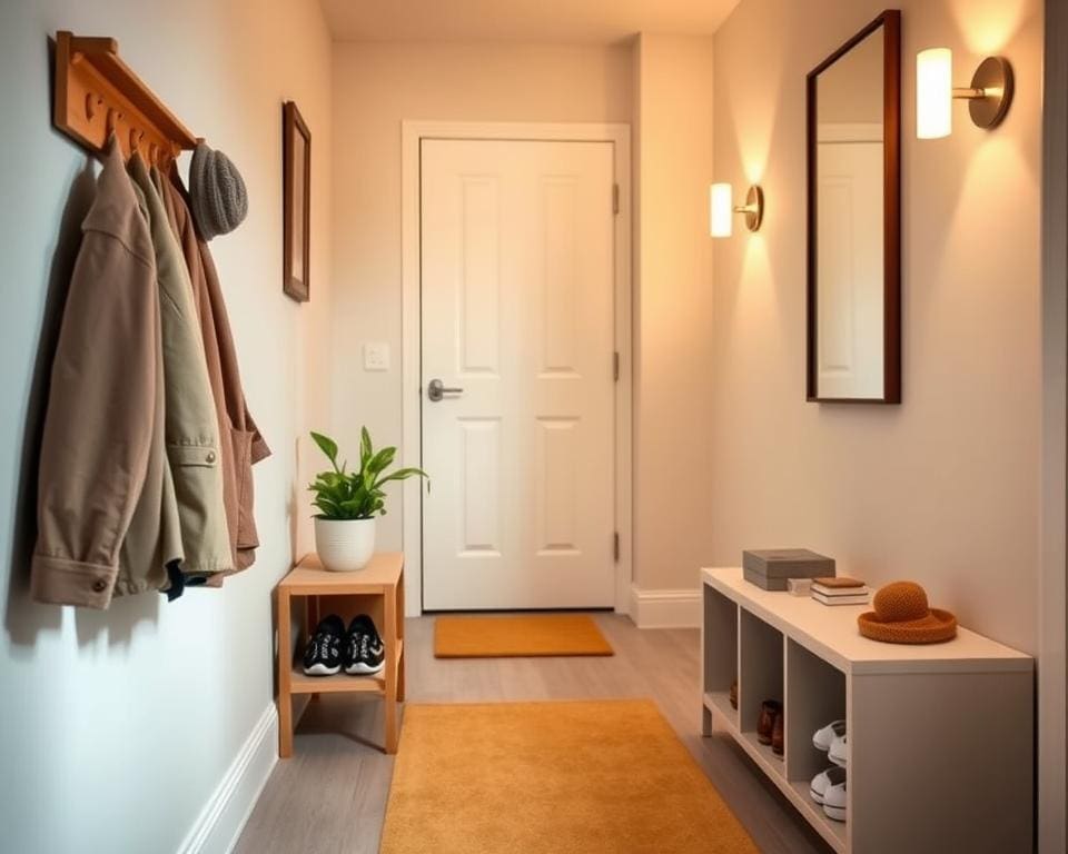 smalle hal inrichten