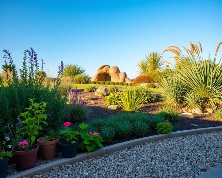 tuin onderhoudsvriendelijk