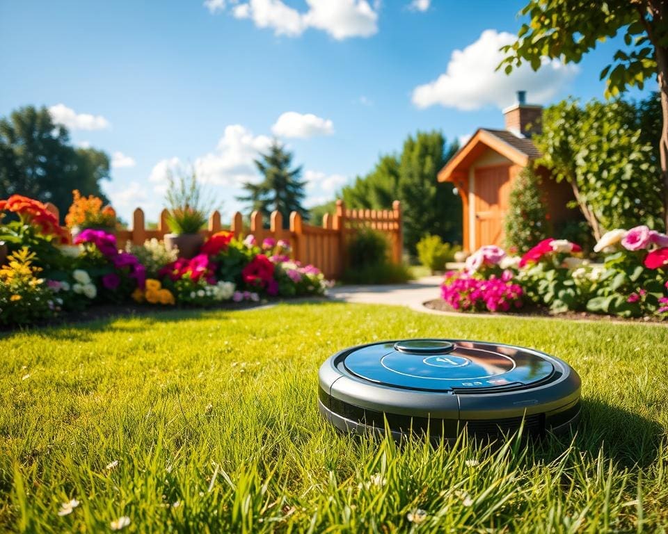 robotmaaier kleine tuin