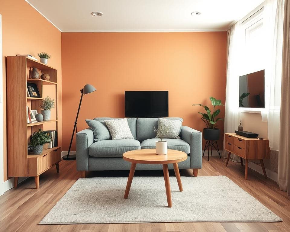 kleine woonkamer inrichten
