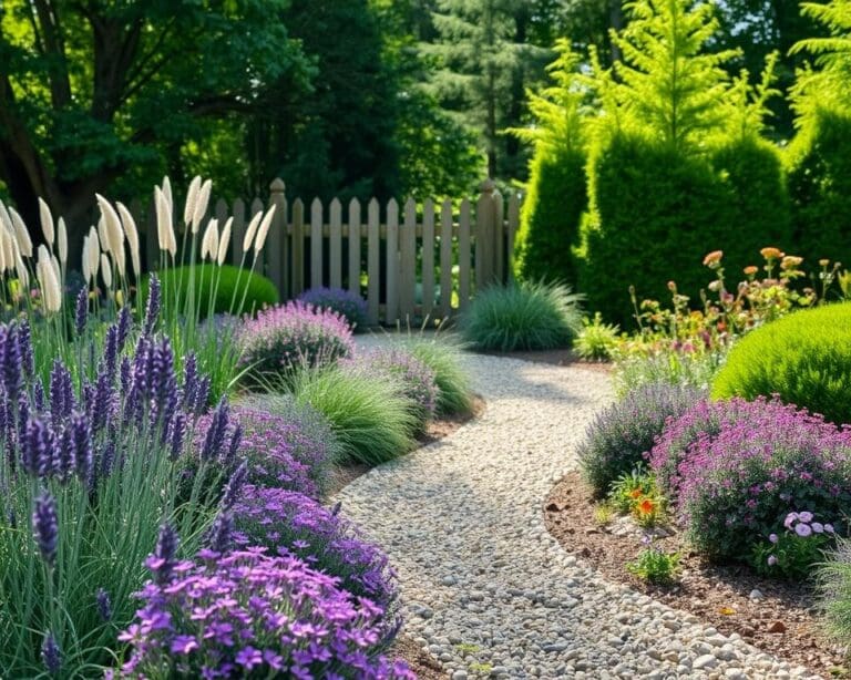 onderhoudsvriendelijke tuin