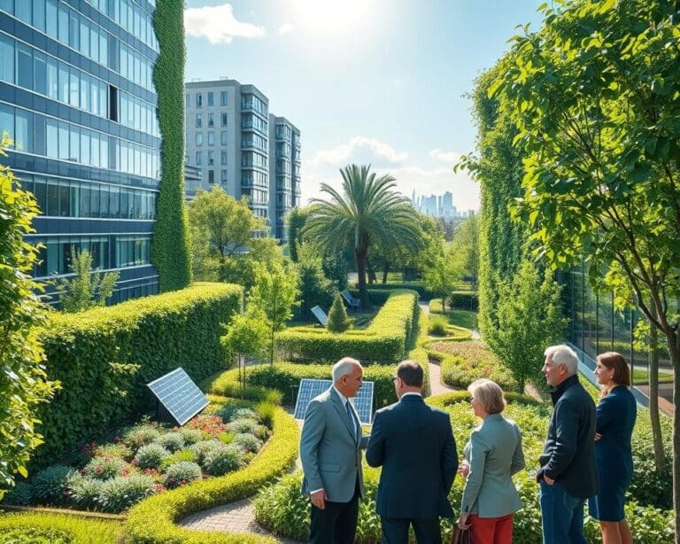 bedrijventerrein vergroenen