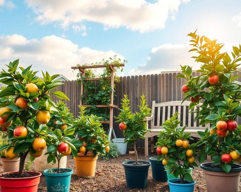 fruitbomen kleine tuin