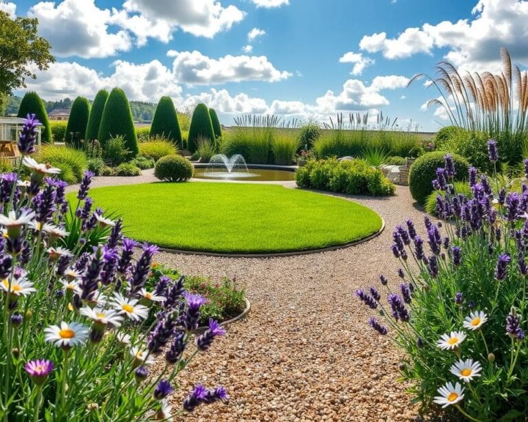 onderhoudsvriendelijke tuin