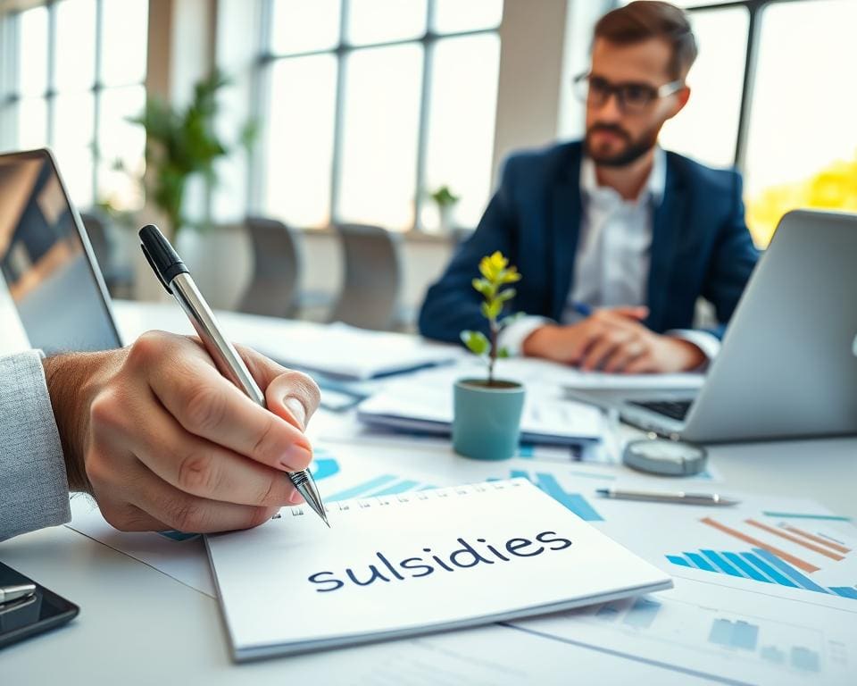 subsidies ondernemers